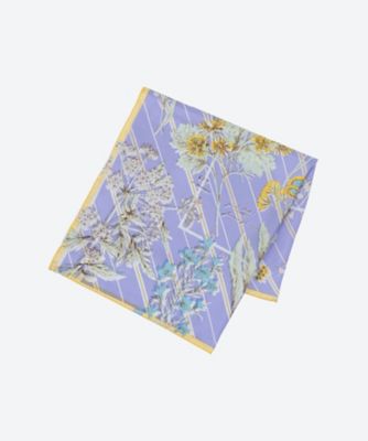 スカーフ 65ボタニカルストライプ 0153330012 | manipuri