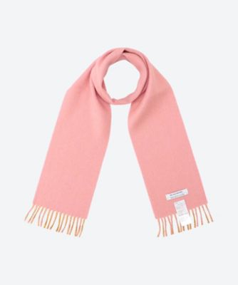 THE INOUE BROTHERS.(Women)/ザ イノウエブラザーズ Two Colour Brushed Neck Scarf TIB―ALAC2035ML Pink/Camel スカーフ・ショール【三越伊勢丹/公式】