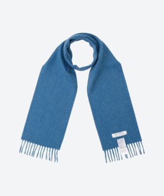 THE INOUE BROTHERS.(Women)/ザ イノウエブラザーズ Two Colour Brushed Neck Scarf TIB―ALAC2035ML Indigo/Min スカーフ・ショール【三越伊勢丹/公式】
