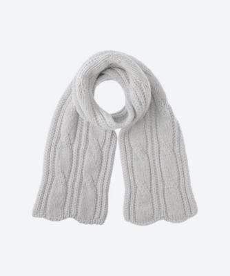 三越伊勢丹オンラインストア ニットマフラー SF00176 Coyote スカーフ・ショール【三越伊勢丹/公式】