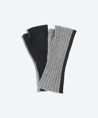 三越伊勢丹オンラインストア ニットグローブ GL00091 Charcoalxf 手袋・グローブ【三越伊勢丹/公式】