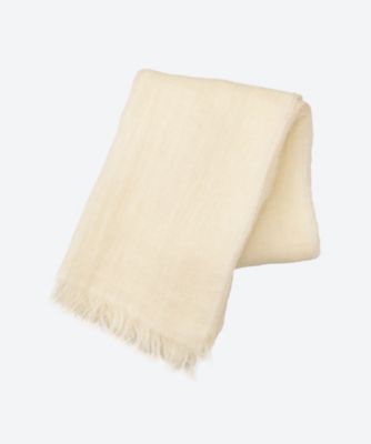 リネン無地ストール Linen Gauze Top | PAOLO MARIANI