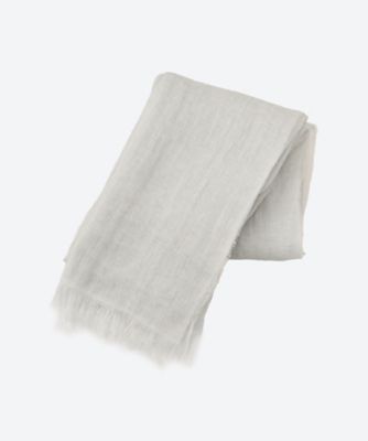 リネン無地ストール Linen Gauze Top | PAOLO MARIANI