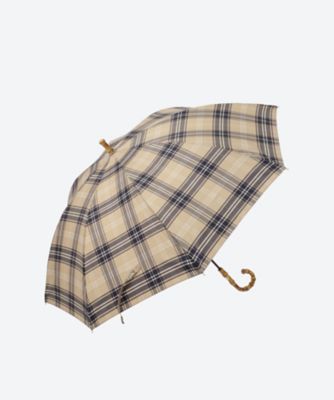 雨傘 CHECK UMBRELLA BAMBOO LITE
