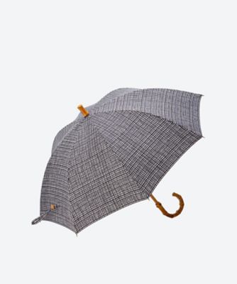 ＜bonbonstore (Women)＞晴雨兼用長傘　タッソールチェック　ＢＯＮ―２５００１