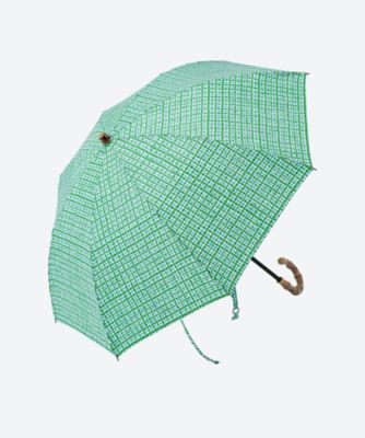 ＜bonbonstore (Women)＞晴雨兼用　折りたたみ傘　タッソールチェック　ＢＯＮ―２２００７