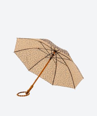 晴雨兼用ショート傘 レオパードネオルック BON―26001―1