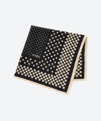 Albers Pois silk scarf 68 | AENEIS (Women