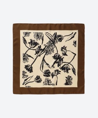 AENEIS (Women)/エイネス Ｎｏｓｔａｌｇｉｏ　Ｆｌｏｗｅｒｓ　Ｓｉｌｋ　Ｓｃａｒｆ６８
