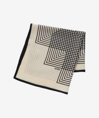 Minimal Illusion Silk Scarf 68 | AENEIS