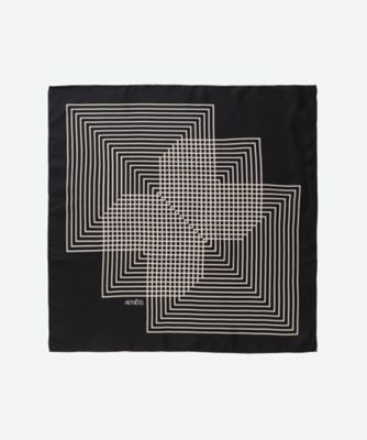 Minimal Illusion Silk Scarf 68 | AENEIS
