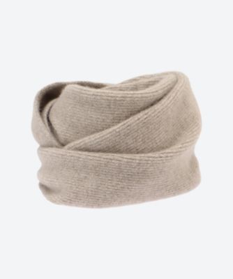 伊勢丹新宿店別注 CASHMERE FOX SNOOD BN―26FI