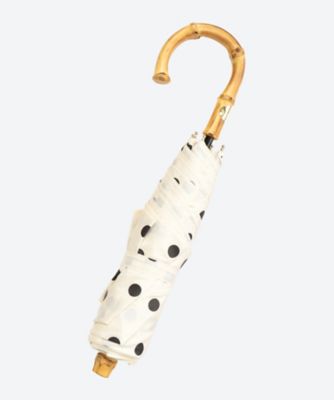 晴雨兼用折りたたみ傘 DOT FOLDING BAMBOO MINI