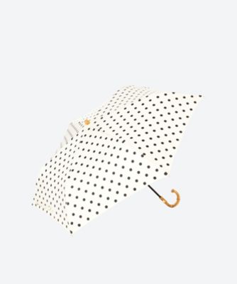 晴雨兼用折りたたみ傘 DOT FOLDING BAMBOO MINI