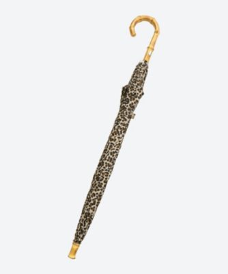 晴雨兼用長傘 LEOPARD UMBRELLA BAMBOO LITE