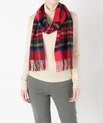 カシミヤチェックマフラー 三越伊勢丹オンラインストア 公式