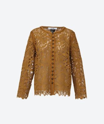 ＜L’UNE (Women) ＞ジャケット　Ｌａｃｅ　ｃａｒｄｉｇａｎ　ｊａｃｋｅｔ