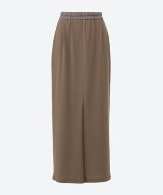 ＜L’UNE (Women) ＞スカート　Ｓｔｒｅｉｇｈｔ　ｓｋｉｒｔ