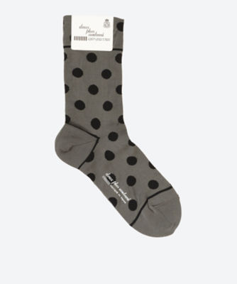 ＜1/2 Un-Demi (Women)＞Ｄｏｔ　Ｓｏｃｋｓ