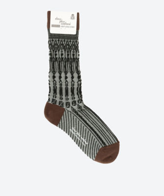 ＜1/2 Un-Demi (Women)＞Ｇｅｏｍｅｔｒｉｃ　Ｓｏｃｋｓ