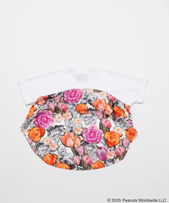 フローラルプリントＴシャツ