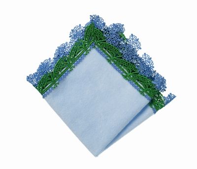 近沢レース店 (Women)/チカザワレーステン 【予約販売】３月デザイン　アガパンサス（アクアブルー）　　ＳＳ１０－１