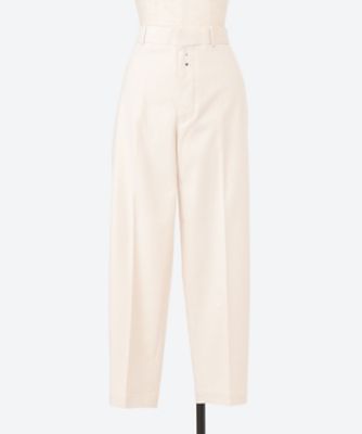 Scye (Women)/サイ Ｂｌｕｓｈｅｄ　Ｃｏｔｔｏｎ　Ｇａｂａｒｄｉｎｅ　Ｌｏｏｓｅ　Ｆｉｔ　Ｔａｐｅｒｅｄ
