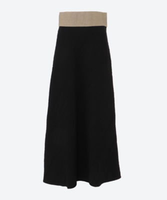 ＜muller of yoshiokubo (Women)＞ＳＡＮＤ　ＷＡＶＥ　ＬＯＮＧ　ＳＫＩＲＴ