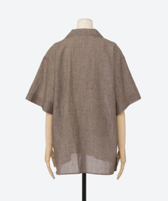 Ｌｉｎｅｎ　Ｗｏｏｌ　Ｓ／Ｓｌｅｅｖｅ　Ｓｈｉｒｔ