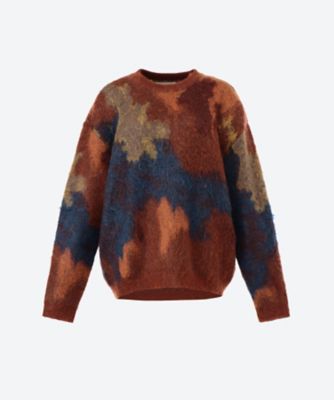 暖色系 YOKE yoke 22aw- Still Jacquard Crewneck | taesis.com.mx