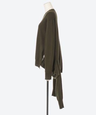 セーター　Ｗｏｏｌ　ａｎｄ　Ｃａｓｈｍｅｒｅ－Ｂｌｅｎｄ　２Ｔｙｐｅｓ　Ｆｒｏｎｔ　Ｓｗｅａｔｅｒ