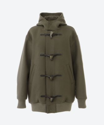 ＜Scye (Women)＞Ｓｕｐｅｒ１４０　Ｗｏｏｌ　Ｍｅｌｔｏｎ　Ｈｏｏｄｅｄ　Ｂｏｍｂｅｒ　Ｊａｃｋｅｔ