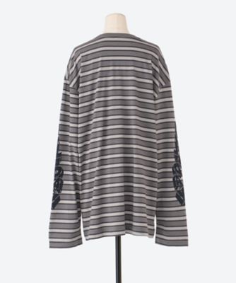 SUPER FINE BORDER S/S T-SHIRT（HOLIDAY）｜HOLIDAY（ホリデイ