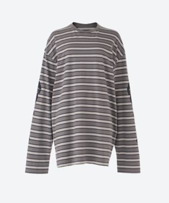 ＜HOLIDAY (Women)＞ＳＵＰＥＲ　ＦＩＮＥ　ＢＯＲＤＥＲ　Ｌ／Ｓ　Ｔ－ＳＨＩＲＴＳ