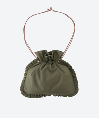 NYLON RUFFLE POCHETTE | HOLIDAY (Women