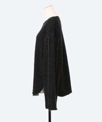 Ｗｏｏｌ　Ｊｅｒｓｅｙ　Ｒｅｖｅｒｓｉｂｌｅ　Ｌｏｎｇ　ｓｌｅｅｖｅ