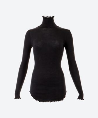 ＜HAKUJI (Women)＞Ｗｏｏｌ　ｒｉｂ　Ｈ／Ｎ　ＰＯ