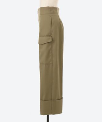 Hard twil zip slacks | PHEENY (Women)/フィーニー