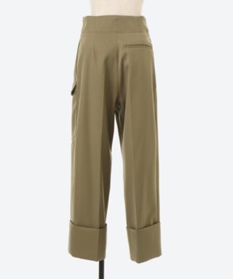 Hard twil zip slacks | PHEENY (Women)/フィーニー