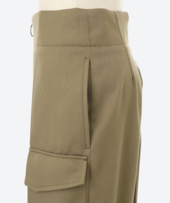 Hard twil zip slacks | PHEENY (Women)/フィーニー