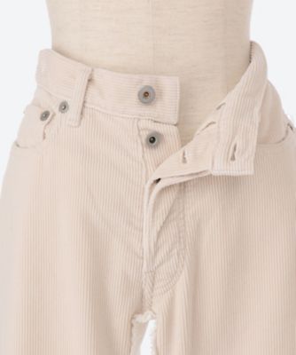 アンスクリア Straight Patch Corduroy | INSCRIRE