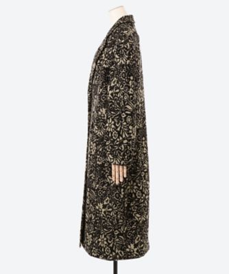 Ｆｌｏｒａｌ　ｊａｑｕａｒｄ　ｌｏｎｇ　ｓｉｎｇｌｅ　ｃｏａｔ