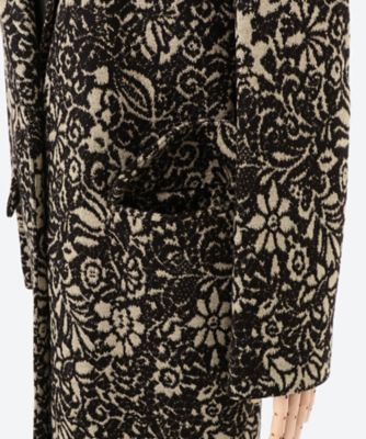 Ｆｌｏｒａｌ　ｊａｑｕａｒｄ　ｌｏｎｇ　ｓｉｎｇｌｅ　ｃｏａｔ