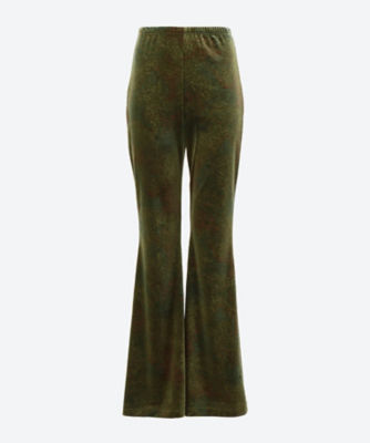 ＜TEAK (Women)＞Ｄａｎｃｈｅｏｎｇ　ｖｅｌｖｅｔ　ｊｅｒｓｅｙ　ｓｌｉｍ　ｐａｎｔｓ