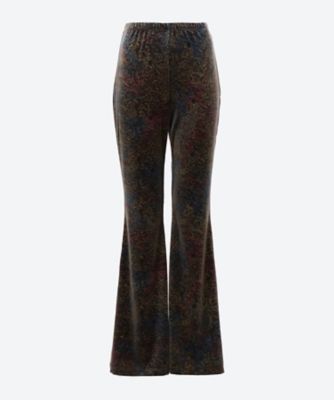 ＜TEAK (Women)＞Ｄａｎｃｈｅｏｎｇ　ｖｅｌｖｅｔ　ｊｅｒｓｅｙ　ｓｌｉｍ　ｐａｎｔｓ