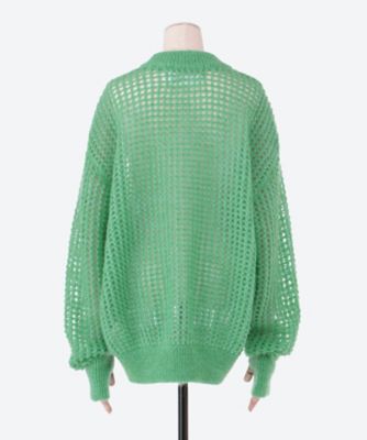 ５Ｇ　ＭＯＨＡＩＲ　ＧＲＩＤ　ＭＥＳＨ　ＣＲＥＷ　ＫＮＩＴ