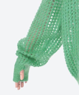 ５Ｇ　ＭＯＨＡＩＲ　ＧＲＩＤ　ＭＥＳＨ　ＣＲＥＷ　ＫＮＩＴ