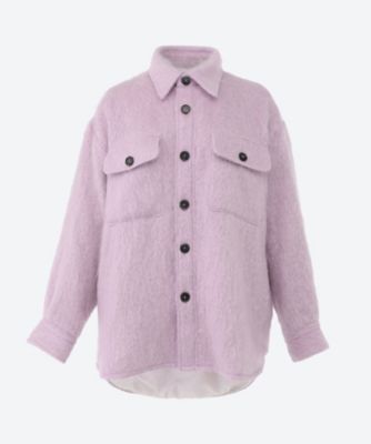 ＜JANE SMITH (Women)＞ＭＯＨＡＩＲ　ＯＶＥＲ　ＳＩＺＥＤ　ＦＬＡＰ　ＰＫ　ＳＨＩＲＴ
