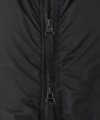 NYLON TAFFETA HOODIE MA－1 JACKET
