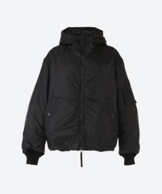 ジェーンスミス NYLON TAFFETA HOODIE MA-1 JACKET-